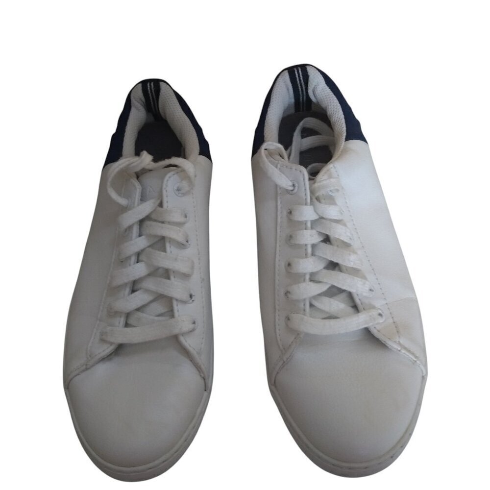 NAUTICA CECILY WOMEN'S SIZE 9 WHITE LACE UP SNEAKERS RUNNING SHOES JW2011